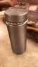 膳魔师（THERMOS）保冷保温杯不锈钢水杯磨砂黑500ml男女子双盖FFM-501送礼 实拍图