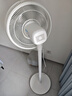 美的（Midea）【飓风节能】七叶柔风立式电风扇/家用轻音落地扇/台式小型风扇/大风力遥控定时摇头风扇 SAH35BSJ 实拍图