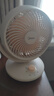 美的（Midea）【小型风扇】轻音台式桌面空气循环扇家用柔风电风扇宿舍办公迷你台扇落地扇空调伴侣 GAF18AD 实拍图