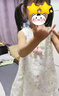 La Chapelle拉夏贝尔女童连衣裙2026新品洋气儿童夏装公主裙宝宝夏季无袖裙子 米色 送帽子 120 建议身高111-120cm 实拍图