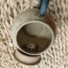 鹏山复古牡丹龙蛋壶青花火石红粗陶陶瓷单壶功夫茶具泡茶杯送礼茶器 实拍图