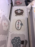 贝博氏babybox爬行垫EPE婴儿宝宝防摔爬爬垫儿童拼接泡沫地垫6片2CM加厚 实拍图
