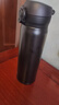 膳魔师（THERMOS）保温杯316L不锈钢大容量水杯儿童男女情侣杯子生日礼物团购 【热卖推荐】SPlus黑色 500ml 实拍图