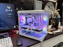 利民（thermalright）AQUA ELITE 240 WHITE ARGB 一体式水冷散热器日蚀幻彩光效 ARGB冷头 AE240 WHITE ARGB 实拍图