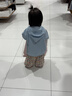 优衣库婴幼儿宝宝防紫外线网眼连帽开衫防晒衣婴幼儿衣服482045 10 水粉色 90 实拍图