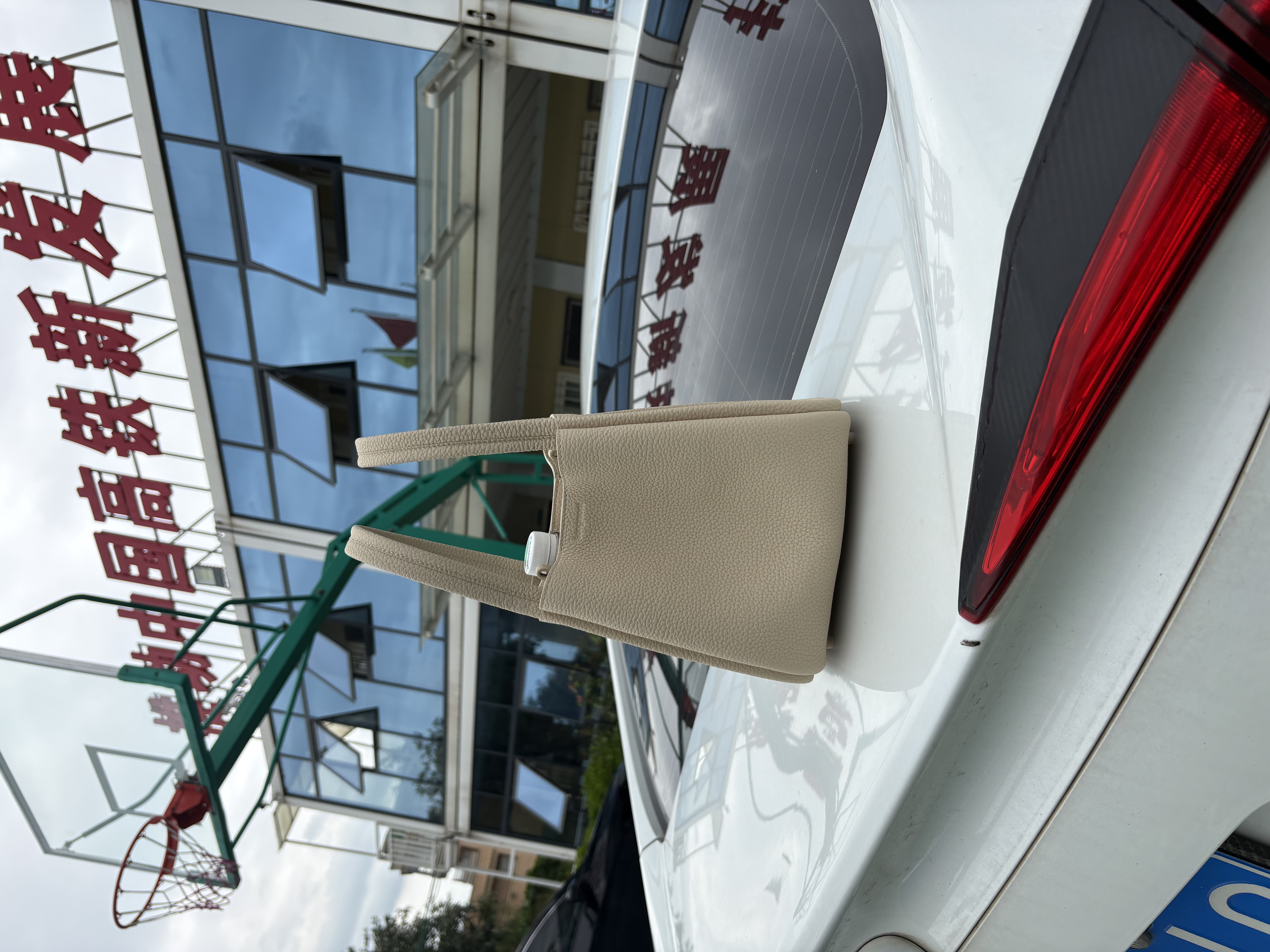 Songmont山下有松中号菜篮子设计师款头层牛皮大容量通勤手提水桶包礼物 实拍图