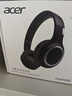 宏碁（acer）OHR300头戴式蓝牙耳机无线降噪耳麦电脑游戏运动音乐耳机超长待机适用于苹果华为小米黑色 实拍图