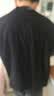 战浩【2件】冰丝莫代尔棉短袖t恤男夏季青年薄纯白色打底衫圆领半袖体 白色+黑色 2XL 建议【150-165斤】 实拍图