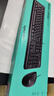 罗技（Logitech）MK120 键鼠套装 有线键鼠套装 办公键鼠套装 电脑键盘 USB即插即用 全尺寸 黑色 实拍图