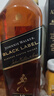 尊尼获加（JOHNNIE WALKER）洋酒 12年黑方黑牌1000ml 苏格兰调和型威士忌无盒 实拍图