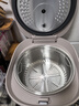 美的（Midea）低糖电饭煲 4升0涂层电饭锅家用智能米汤分离沥米饭煲316L不锈钢3-8人多功能微压蒸柴火饭锅4E62LS 实拍图