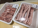 【180天白猪家庭装】冷鲜猪带皮五花肉1kg 实拍图