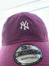 NEW ERA纽亦华MLB棒球帽小logo男女情侣弯檐鸭舌帽软顶NE920 14388355-卡其色 纽约洋基队 OSFM 实拍图