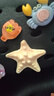 名创优品（MINISO）洞洞鞋男女款EVA夏外穿沙滩凉鞋防滑踩屎感包头情侣 黑色+海星 实拍图