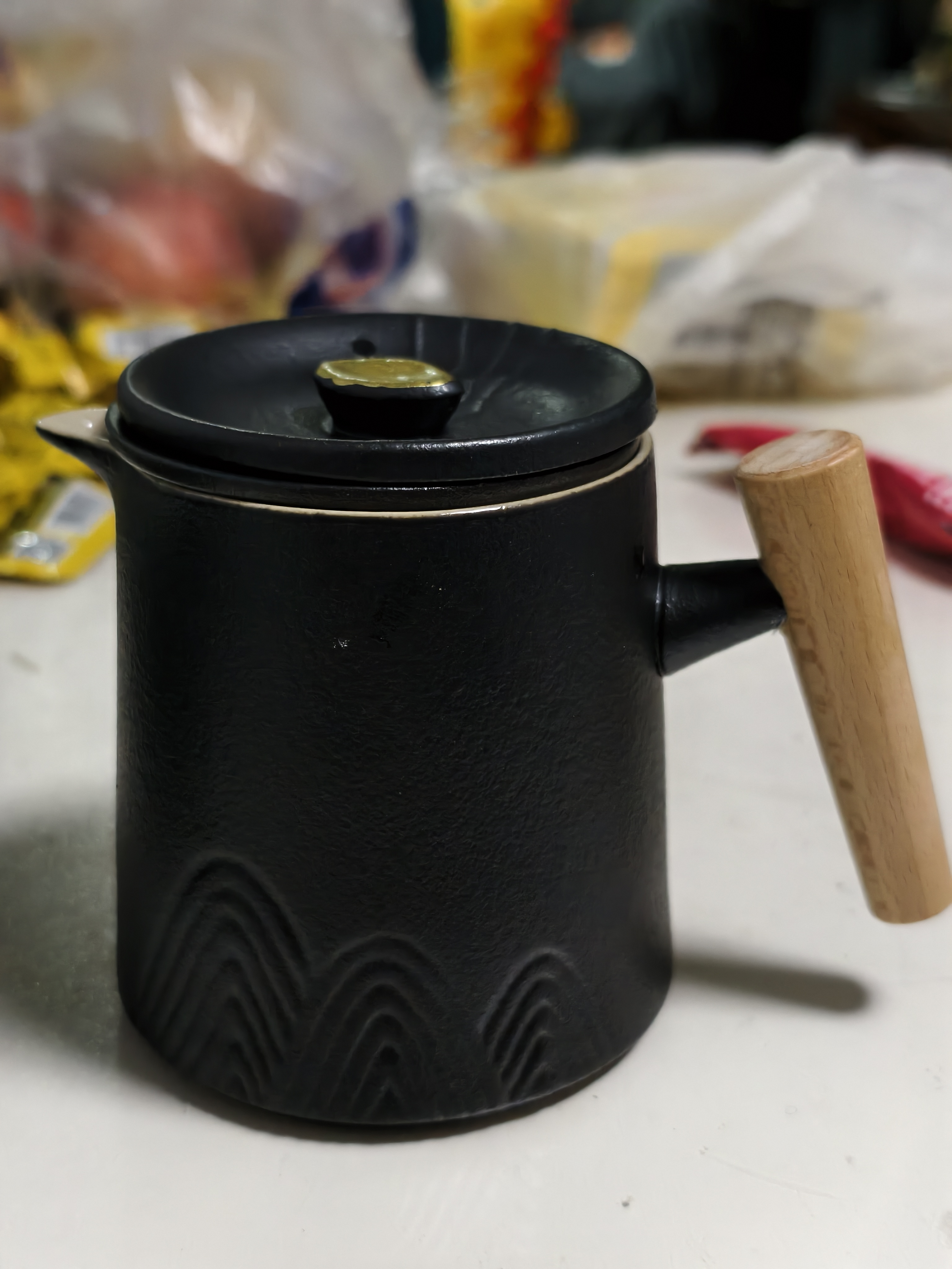 陆宴丨京红运真裸价·便携式旅行茶具套装户外露营快客杯一壶四杯 实拍图