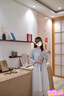 丹珠娜（DanZhuNa）新中式连衣裙女装2026夏季新款国风套装穿搭绝美汉服改良版长裙子 蓝色上衣+白色裙子 M 实拍图
