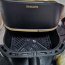 飞利浦（PHILIPS）空气炸锅不用翻面 家用全自动 可视5L大容量 烘烤炸焗一体 烤红薯烤薯条 礼物 HD9455/80  实拍图