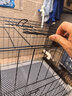 贝初众狗笼子大中小型犬带厕所折叠便携猫笼子超大号狗狗围栏宠物笼 黑色70*50*60cm【25斤内】 托盘+脚垫 折叠免安装 实拍图