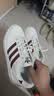 adidas NY 90 STRIPES经典运动板鞋平底鞋男女阿迪达斯三叶草   汉玉白/红色/金色   43 实拍图