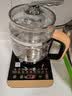 美的（Midea） 养生壶1.5L 高硼硅玻璃煮茶壶 智能预约保温电热水壶 大口径烧水壶电水壶 附带滤网 年货 【316L材质】GE1703Pro 1.5L 实拍图