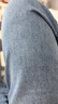 拉夏贝尔阔腿牛仔裤女春夏薄款天丝高腰显瘦直筒裤 浅蓝色【小个子】 XL 实拍图