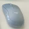 罗技（Logitech）M221 轻音鼠标 无线鼠标 办公鼠标 对称鼠标 带无线微型接收器 雾霭蓝 实拍图