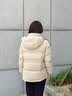 波司登（BOSIDENG）反季羽绒服【小蛮腰】90绒商场同款女90绒可脱卸帽显瘦保暖外套 【店长推荐】优乐卡其7E69-灰色系 M 165/88A 体重约110-120斤 实拍图