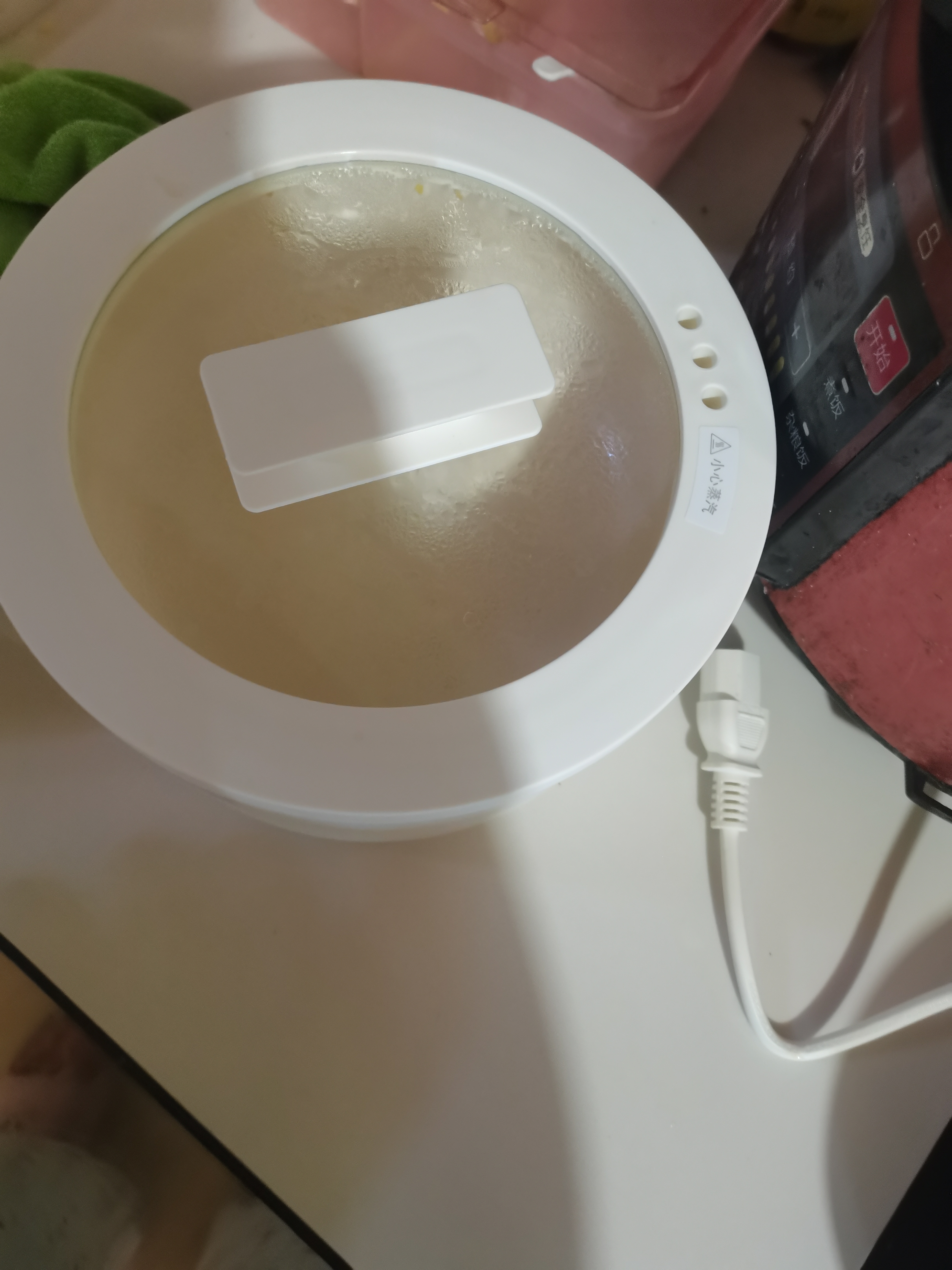 olayks立时 电煮锅智能菜单小电锅电热锅多功能锅煎炒一体锅学生宿舍小锅泡面电火锅 2L 实拍图