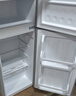新飞冰箱小型租房用 一级能效冷 藏冷冻两用1-2人家用小冰箱 出租房双门电冰箱办公室两门 26年升级 38A一级能效【保温升级】银色 实拍图