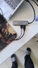 绿联USB3.0分线器多接口扩展器高速一拖4口转接头拓展坞多孔HUB集线器扩展坞笔记本电脑转换器 实拍图