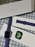 Apple/苹果 Watch S11 智能手表GPS款42毫米银色铝金属表壳雾紫色运动型表带S/M MEUT4CH/B 实拍图