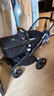 博格步（BUGABOO） FOX CUB 荷兰全功能高景观婴儿推车可坐躺 黑架午夜黑布组 实拍图