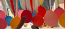 青苇 生日装饰彩色皱纹纸拉花8卷+彩色气球30个派对装饰布置求婚表白背景墙装饰 实拍图