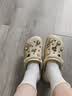 卡骆驰（CROCS）贝雅云彩女士洞洞鞋休闲鞋|208186 冬日白-11S   36 /37(230mm) 实拍图