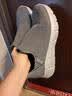 斯凯奇（Skechers）闪穿健步鞋男鞋秋冬季新款休闲一脚蹬百搭软底运动鞋 实拍图