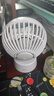 小熊（Bear）电风扇办公室桌面风扇小型迷你便携usb充电手持小风扇宿舍户外露营摇头电扇DFS-C05L5 实拍图