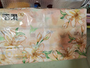 洁柔抽纸 繁花系列3层100抽*6包 可湿水面巾纸 柔韧不易掉屑 提装纸巾 实拍图