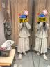 MUJI女式 强捻抽褶裙 长半身裙女款裙子女装纯棉 26年夏季BE1ZZA6S 象牙色格纹 S （155/62A） 实拍图