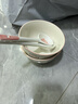 釉下彩可爱卡通碗碟套装家用高颜值陶瓷碗筷盘餐具 2碗2勺 4件套 实拍图