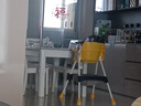 澳乐多功能可折叠儿童餐桌椅 宝宝餐椅 家用婴儿吃饭坐椅 便携式饭桌 多功能可折叠餐椅-复古黄蓝 实拍图