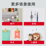 3M透明挂钩9只免打孔粘钩无痕免钉强力高曼挂钩 厨具收纳氛围装饰 实拍图