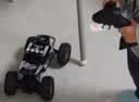 qdrone For the Good Moments遥控汽车越野车玩具遥控车四驱儿童男孩生日礼物6-12岁0-3-14赛车 28CM炫蓝【合金+四驱+双电90分钟】 6-14岁大型玩具车儿童rc专业 实拍图