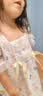 女童连衣裙夏装2026新款洋气夏款女孩公主裙夏季童装儿童裙子超仙 白色裙子 120 【建议身高100-110cm] 实拍图