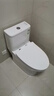 九牧（JOMOO）11173-2-1/31KD-3大力神家用马桶虹吸抗菌节水洁具305坑距 实拍图