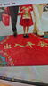 大江入户地垫门口脚垫出入平安门垫入户门红色喜庆地垫50x80cm 实拍图