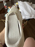 百丽撞色小白鞋男鞋牛皮舒适厚底休闲板鞋A1160CM3 静谧白  42 实拍图