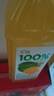 汇源100%阳光柠檬混合果汁2000ml*1瓶2L桶家庭分享聚餐游玩2L 实拍图