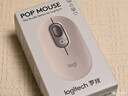 罗技（Logitech）时尚系列 POP MOUSE无线鼠标 蓝牙鼠标 办公鼠标-电幻粉 实拍图