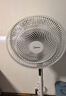 美的（Midea）【飓风节能】七叶柔风立式电风扇/家用轻音落地扇/台式小型风扇/大风力遥控定时摇头风扇 SAH35BSJ 实拍图