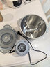美的（Midea）绞肉机2026新款家用3L大容量【有钛】短轴防塞肉刀头碎肉机料理机切菜搅拌机 有钛不锈钢碗JD58Ti 实拍图
